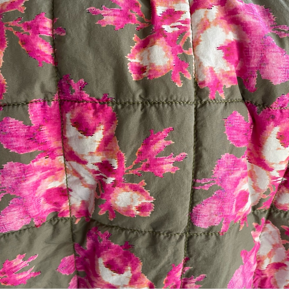 Free People Movement Printed Pippa Packable Puffer Quilted Jacket Sz XS - Picture 10 of 14